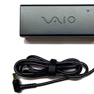 Laptop 19.5V 4.7A 90W AC Adapter for Sony VAIO VGN-FW Series Compatible with P/N: VGP-AC19V21, VGP-AC19V23, VGP-AC19V25 (Power Cord Included)