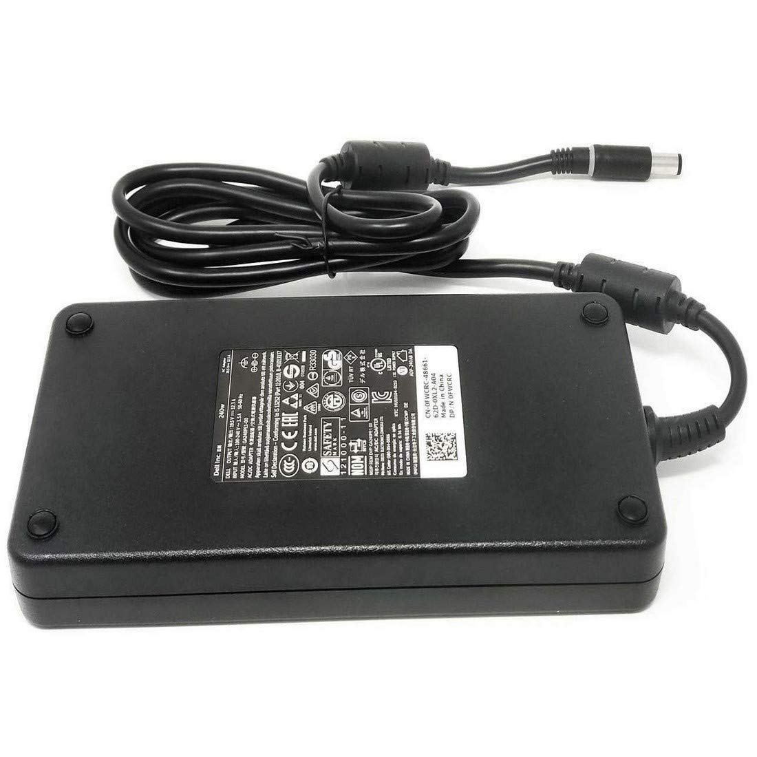 Dell 19.5V 12.3A 240W AC Adapter for Dell Alienware M17x M17x10-1847DSB Laptop Dell Alienware M18x AM18X-6732BAA-- MPN: Dell 240W Adapter - Image 6