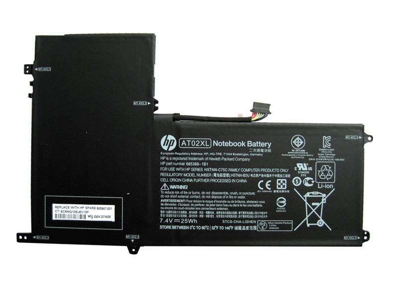 7.4V 25Wh HP original AT02XL Laptop Battery compatible with HP Elitepad 900 G1 Table HSTNN-C75C HSTNN-IB3U AT02025XL D3H85UT HSTNN-DB3U