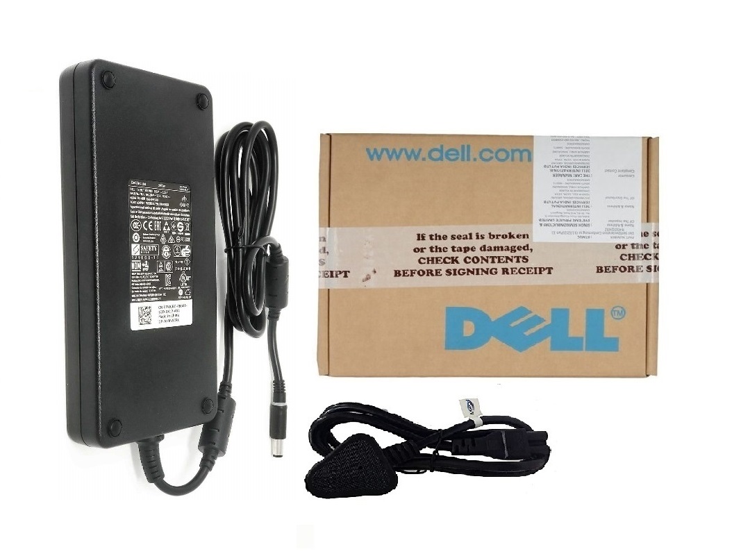Dell PA-9E J211H 240-Watt Family AC Power Adapter PA Charger For Alienware M17x Precision Mobile Workstations: M6400 M6500-- MPN: Dell 240W Adapter