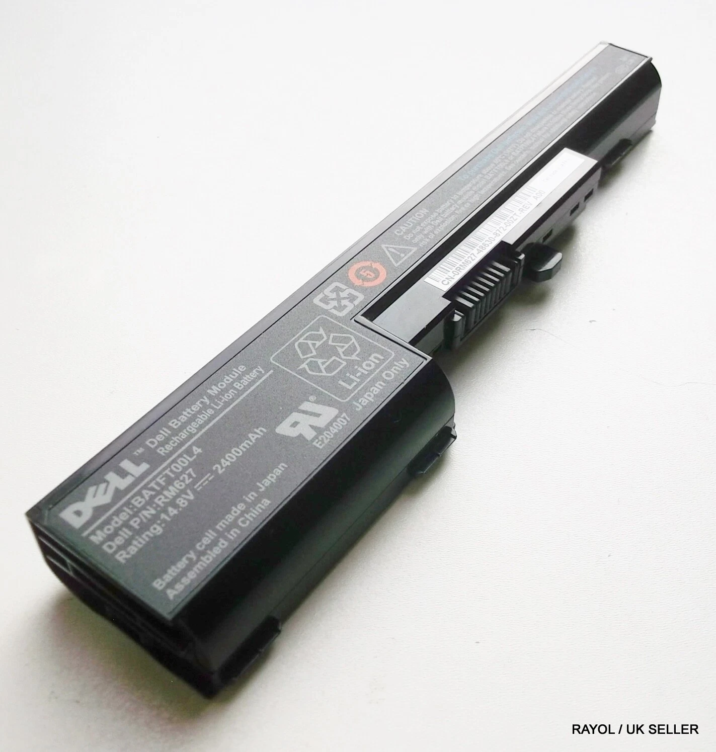RM628, RM627 - Laptop Battery for Dell Vostro 1200 Series, Compal JFT00 series