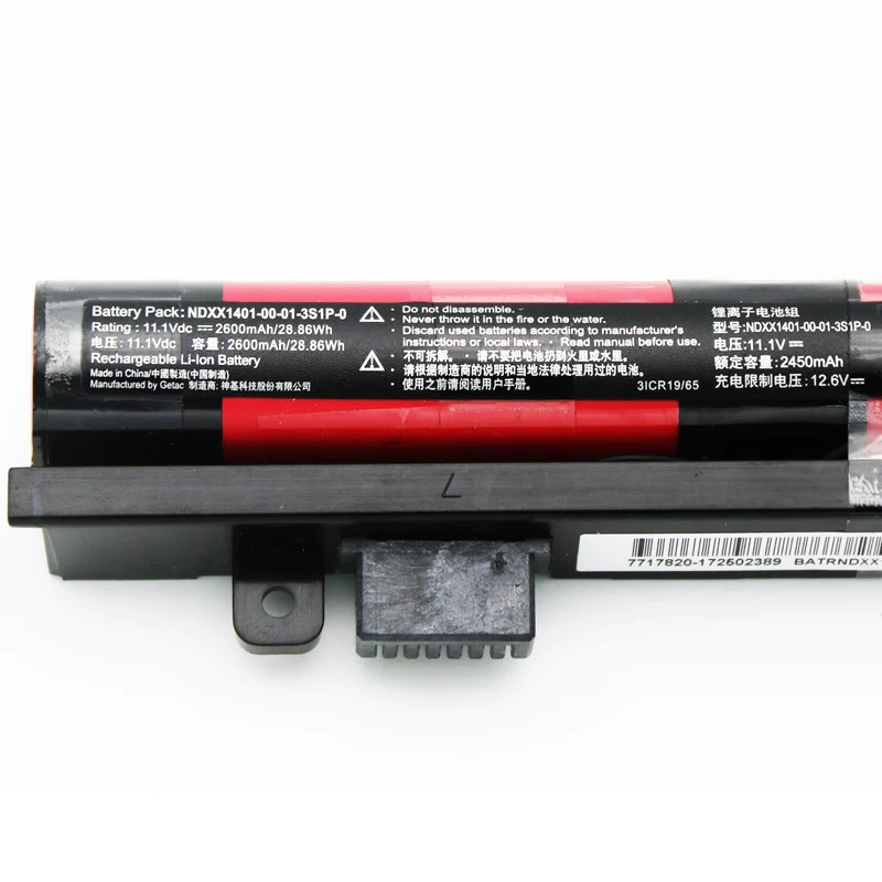 Original Laptop Battery for Acer Z1402 Laptop 18650-00-01-3S1P-0 - Image 2