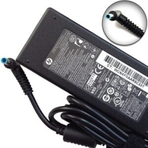 Genuine HP 19.5V 4.62A 90W Laptop HP original AC Power Adapter Charger(With Power Cable) MPN: HP 90W Blue