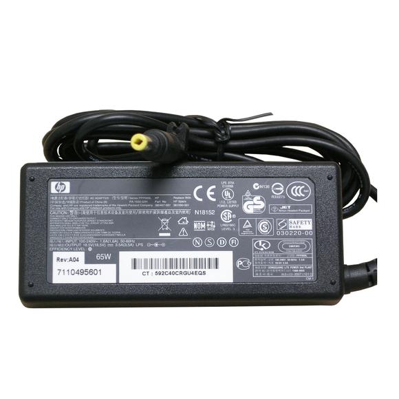 HP original 65W 18.5V 3.5A(4.8mm*1.7mm) Laptop AC Charger for HP Compaq 6720s 500 510 520 530 540 550 620 625 G3000