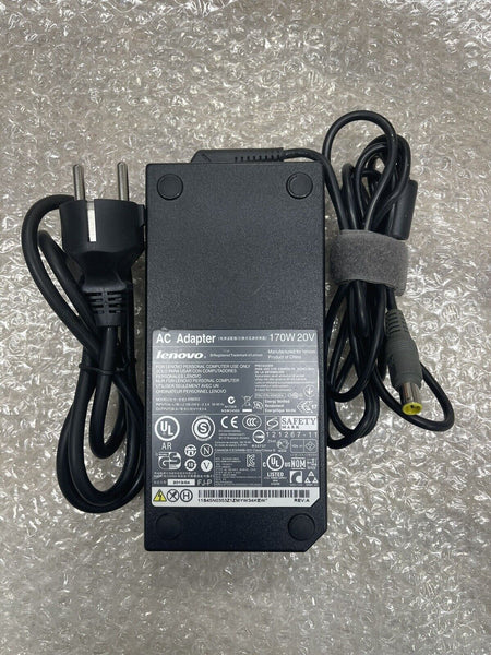 Lenovo 20V 8.5A 170W 7.9*5.5mm Big Pin Original AC Power Adapter or Charger for Laptop with power cable