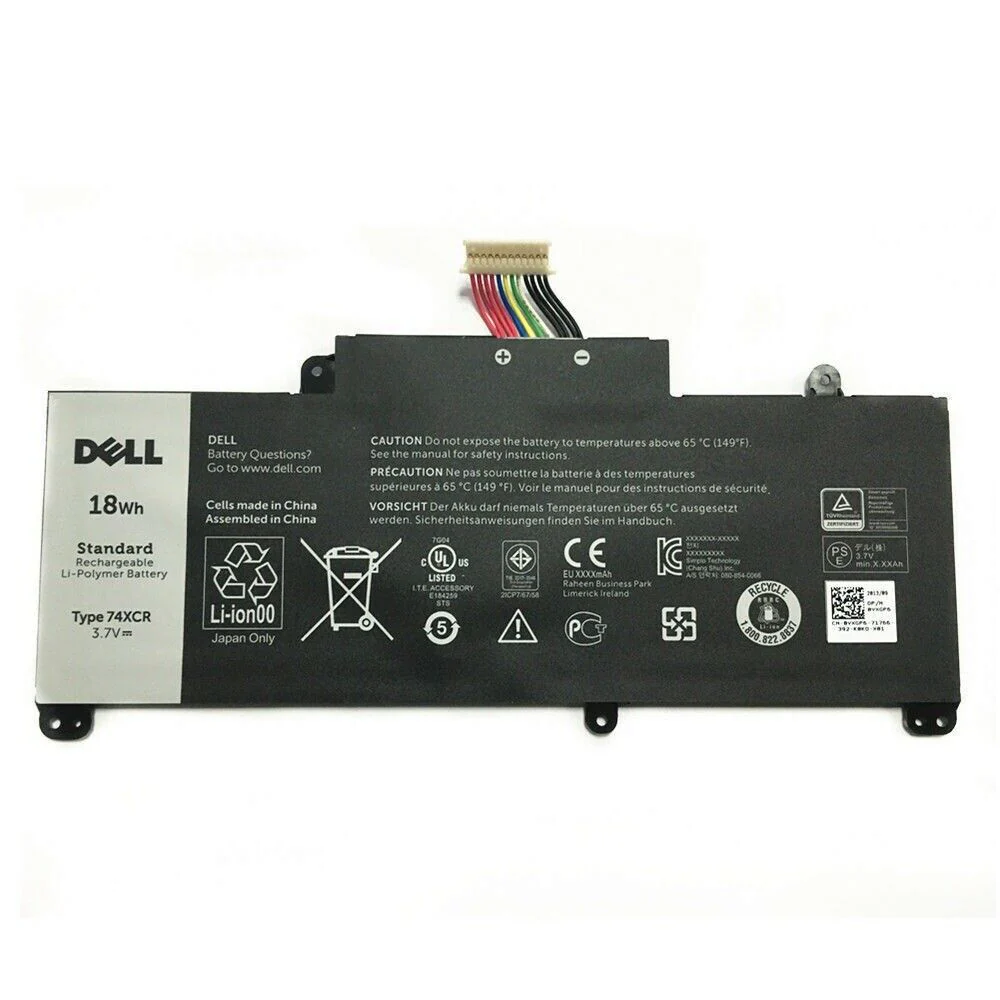 Dell 74XCR Portable Slim Tablet Li-polymer Battery compatible with Dell Venue 8 Pro 5830 T01D Windows VXGP6 X1M2Y - Image 2