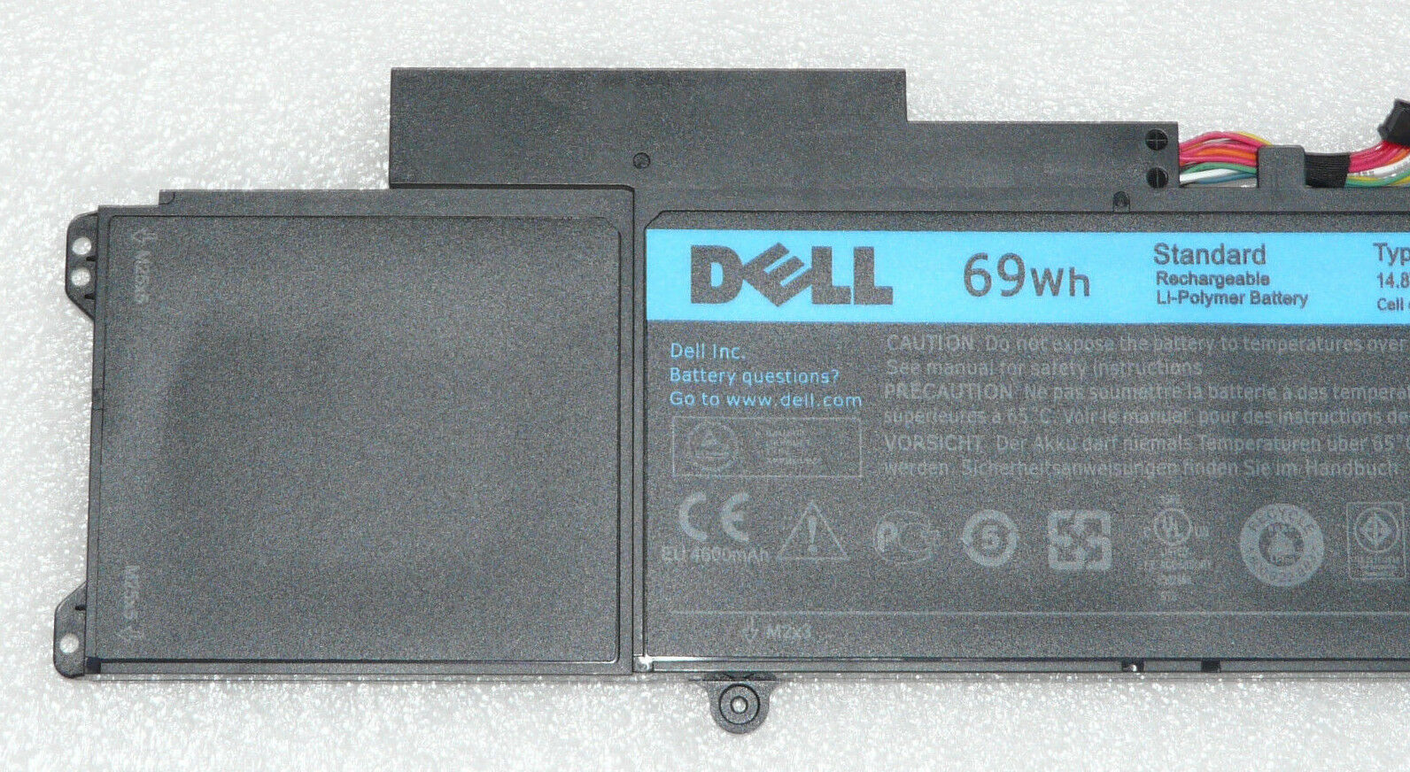 L421X 4RXFK C1JKH FFK56 Laptop Battery compatible with Dell Ultrabook XPS 14 XPS 14-L421x Series - Image 2