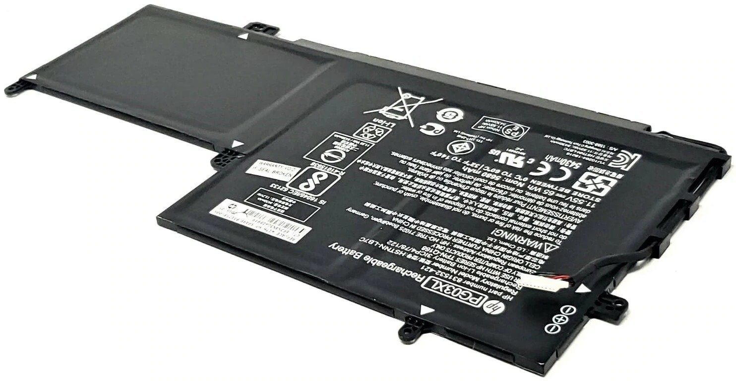 11.55V 65Wh HP original PG03XL Laptop Battery Compatible with Hp HSTNN-LB7C 831532-421 PG03 Spectre X360 15 ap011dx Spectre X360 15-AP000NA - Image 3