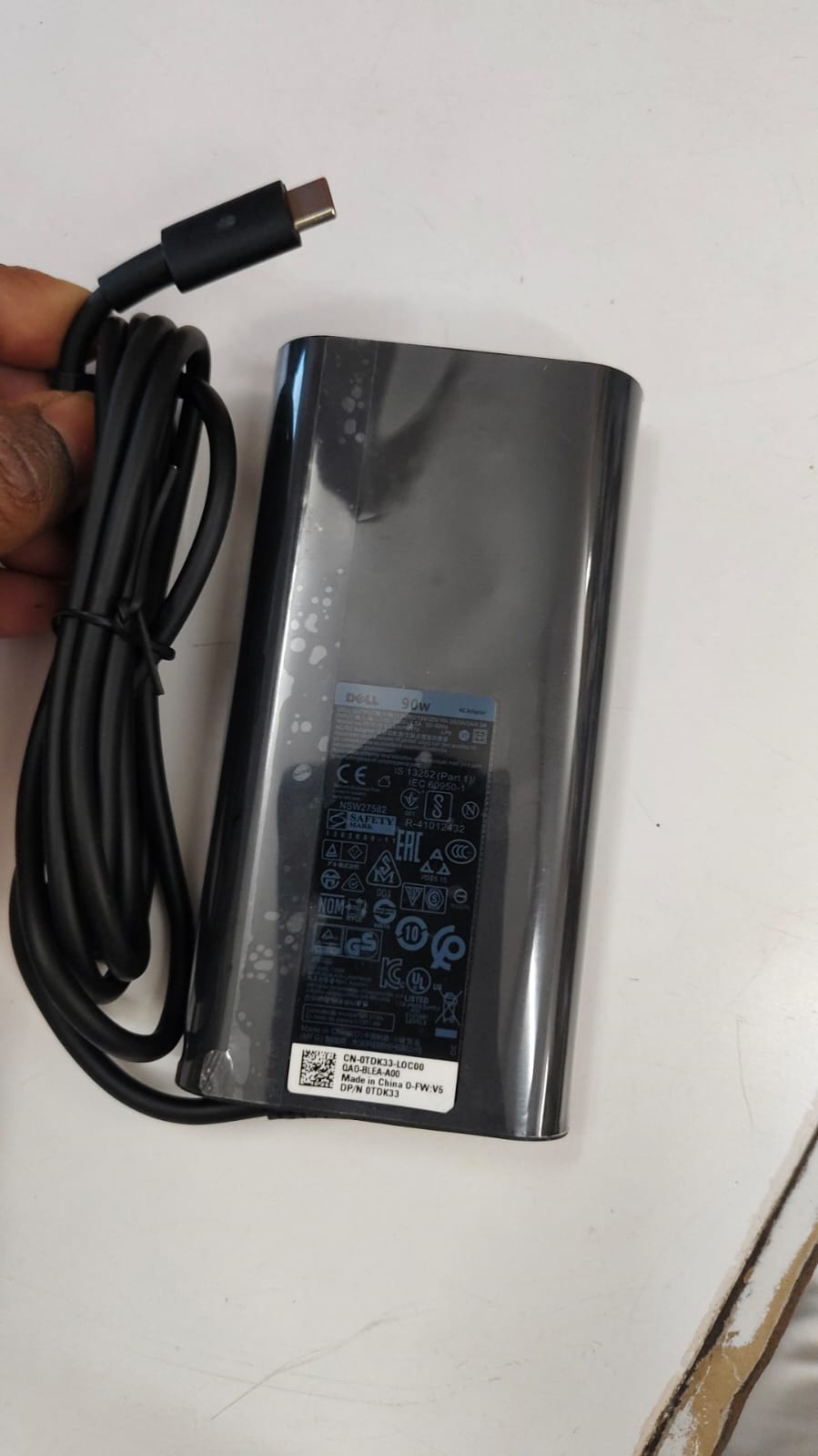 90W USB C Laptop Charger for Dell Latitude Precision Type C Charger Dell XPS 15 13 12 Latitude 5420 Chromebook 3100 LA90PM170 DA90PM170 DA65NM170 AC Adapter Power Cord Replacement - Image 3