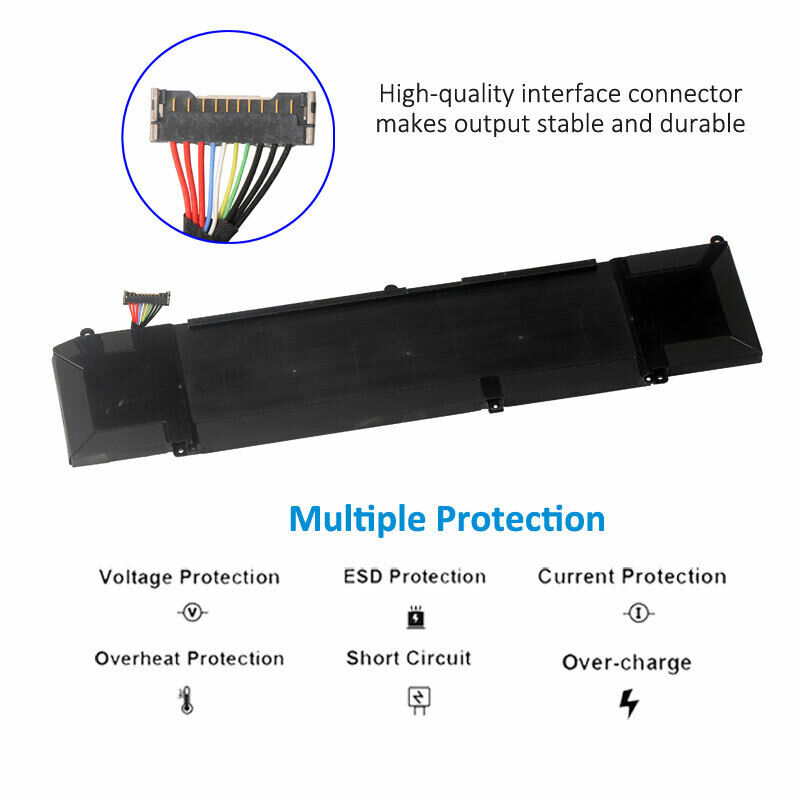 Dell - laptop battery for Alienware XRGXX 06YV0V 1F22N M15 M17 Series - Image 3