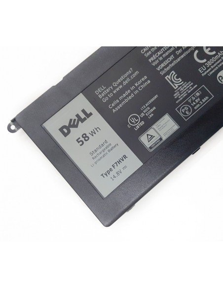 14.8V 3900MAH/58WH F7HVR new battery for dell Inspiron 15 7537 Series 17 7737 Series T2T3J 062VNH G4YJM KT0030G.004, 3ICP5 57 80 - Image 2
