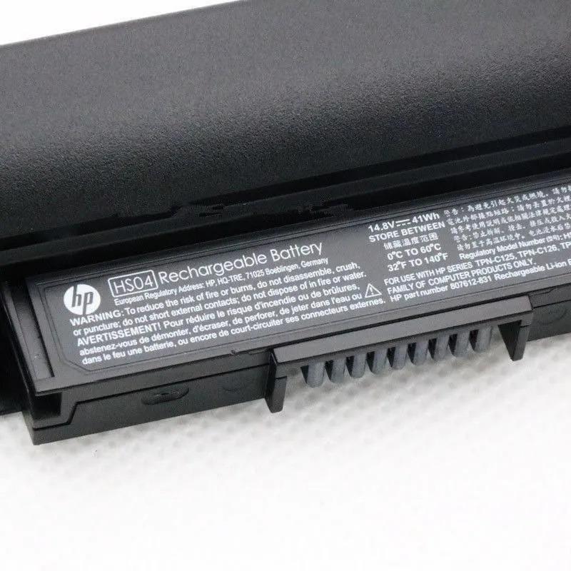 HP HS04 HP original OEM 41Whr 2850mAh 14.8V 4 Cell Laptop Battery for Select HP Laptops - Image 5