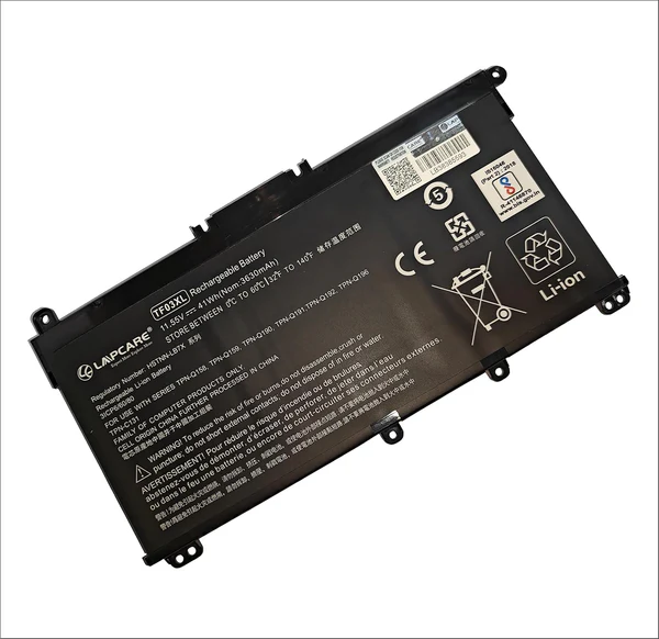 HP TF03XL Compatible Laptop Battery 41.9Wh 3400mAh 11.55V 3 Cell-- MPN: TF03XL 1 Year Warranty